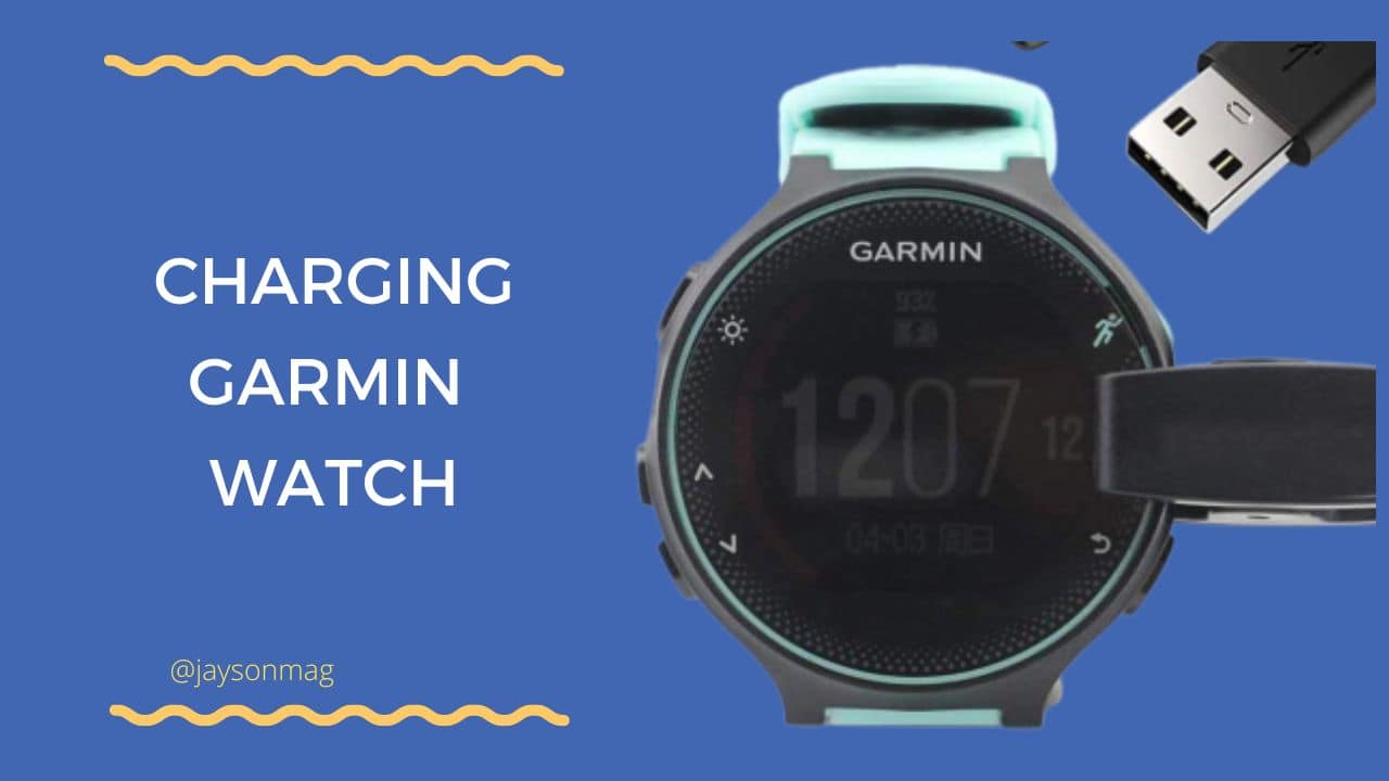 Garmin Watch Charging