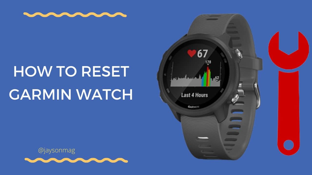 How To Reset Garmin Watch