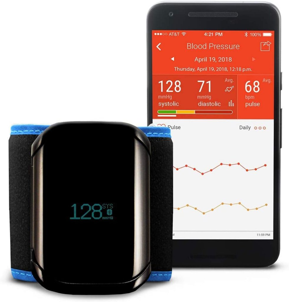 A&D Medical UltraConnect Wrist Blood Pressure Monitor with Bluetooth